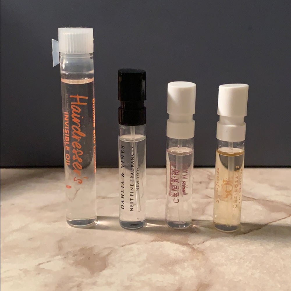 Sample Fragances bundle + hair oil